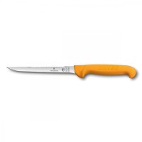 Swibo Fischmesser mit Entschupper 16 cm, gerade, schmal # 5.8448.16