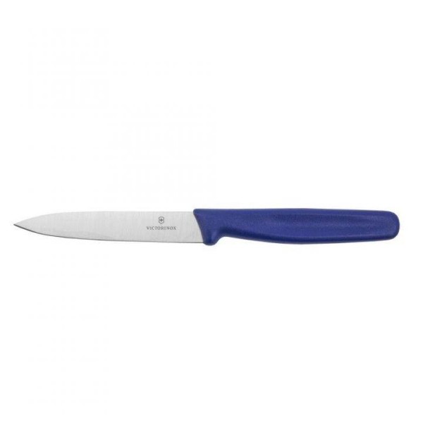 Victorinox Swiss Standard Gemüsemesser & Obstmesser, blau, Mittelspitz, 5.0702