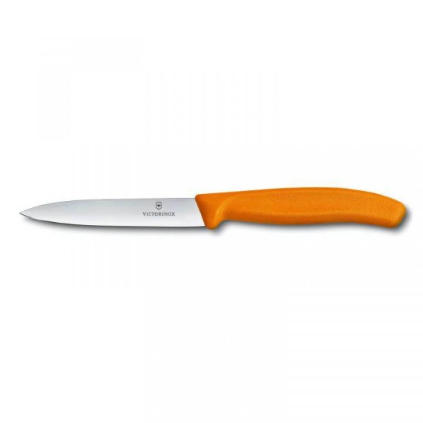 Victorinox Swiss Classic Gemüsemesser, Klinge 10 cm, orange, 6.7706.L119