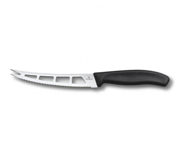 Victorinox Swiss Classic Butter und Käsemesser, 13 cm, schwarz 6.7863.13B