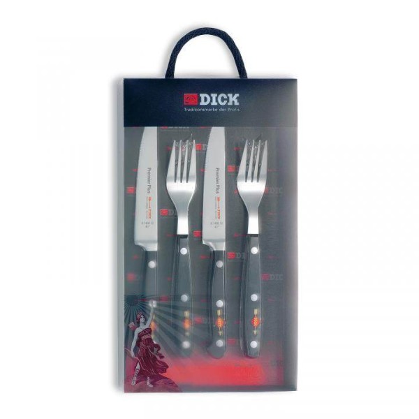 Dick Premier Plus Steakbesteck, 4-teilig, geschmiedet # 8108000