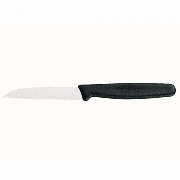 Victorinox Swiss Standard Gemüsemesser & Obstmesser, schwarz, 8 cm, 5.0433