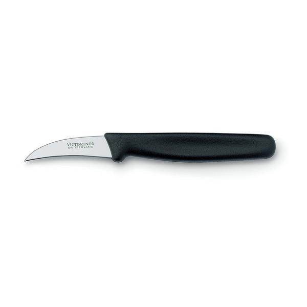 Victorinox Swiss Standard Tourniermesser, schwarz, gebogene Klinge, 5.3103