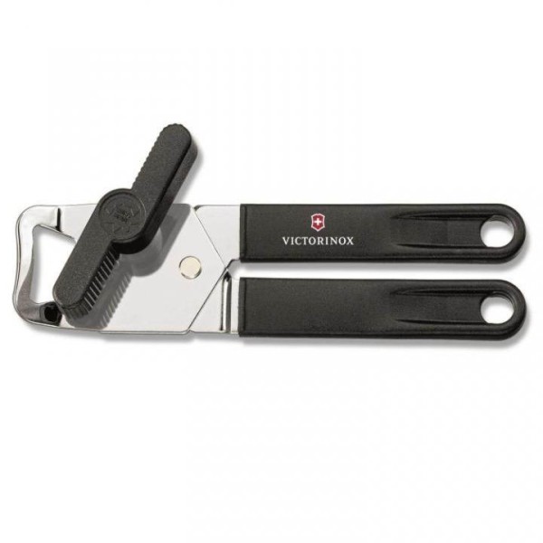 Victorinox Swiss Küchenutensilien Universal-Dosenöffner, Schwarz 7.6857.3