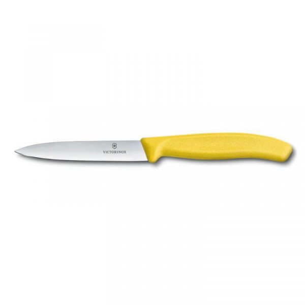 Victorinox Swiss Classic Gemüsemesser, Klinge 10 cm, gelb, 6.7706.L118