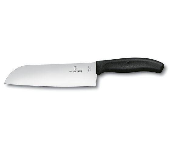 Victorinox Swiss Classic, Santoku, 17 cm, schwarz, 6.8503.17G